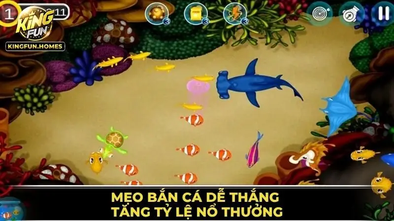 Mẹo Bắn Cá Dễ Thắng
