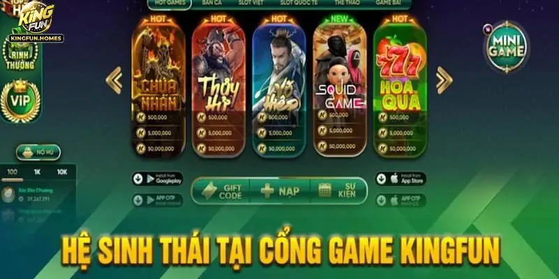 Giải trí vô hạn tại KingFun